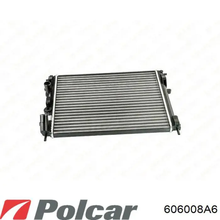 Радіатор основний Polcar 606008A6 ціна, від 47.30 USD