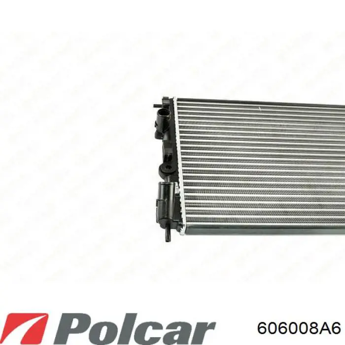 Купити 606008A6 Polcar Радіатор двигуна