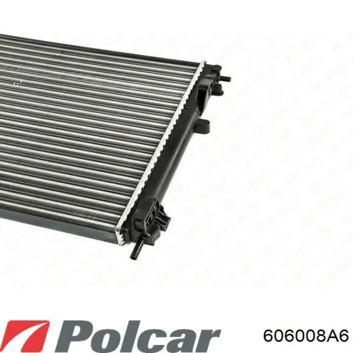 Радіатор 606008A6 Polcar