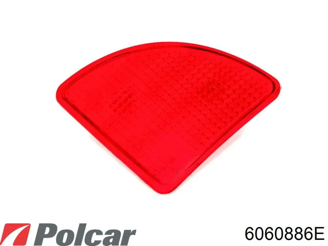 Катафот (відбивач) заднього бампера, правий 2655400QAD Renault (RVI)