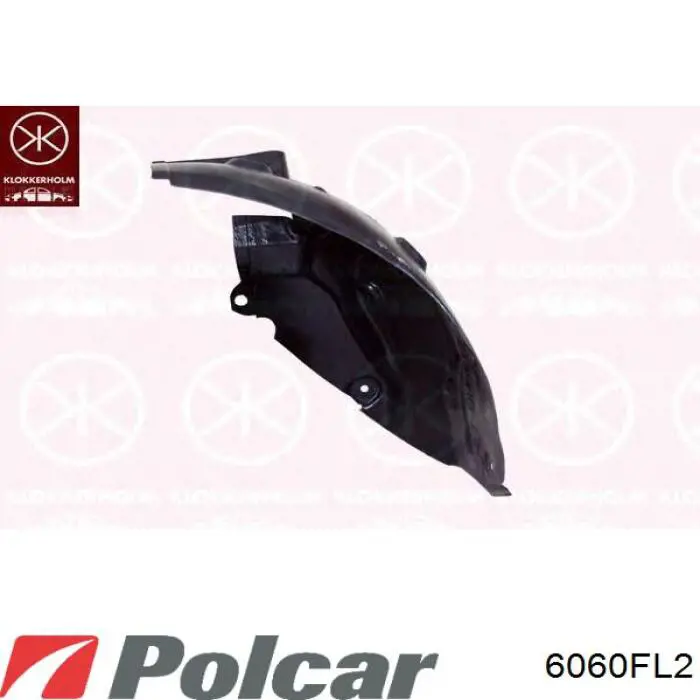 Підкрилок переднього крила, лівий передній 8200333274 Renault (RVI)