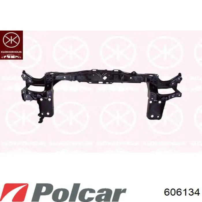 606134 Polcar супорт радіатора нижній/монтажна панель кріплення фар