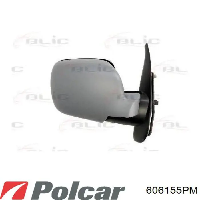 Накладка дзеркала заднього виду, права 9637300QAD Renault (RVI)