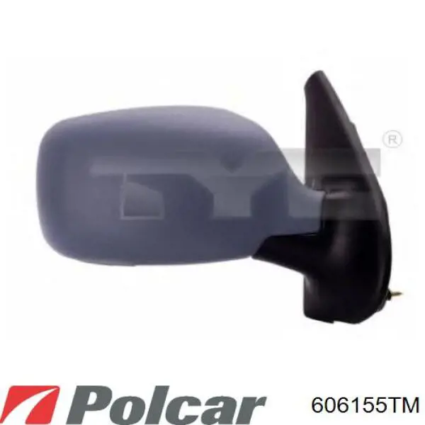 9637300QAD Renault (RVI) Накладка дзеркала заднього виду, права