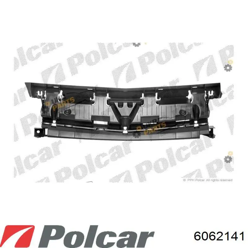 Кронштейн решітки радіатора 6062141 Polcar