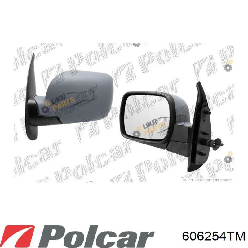 Накладка лівого дзеркала заднього виду Renault (RVI) 232635155