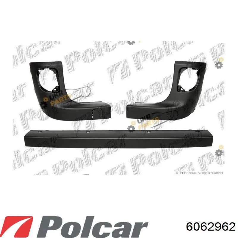 Накладка бампера заднього FPS FP5617955 ціна, від 53.52 USD