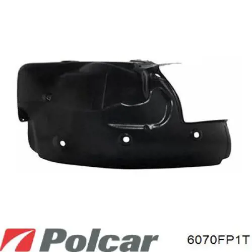 Підкрилок переднього крила, правий передній Polcar 6070FP1T ціна, від 15.94 USD