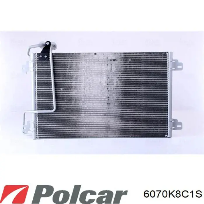 Купити 6070K8C1S Polcar Радіатор системи охолодження кондиціонера