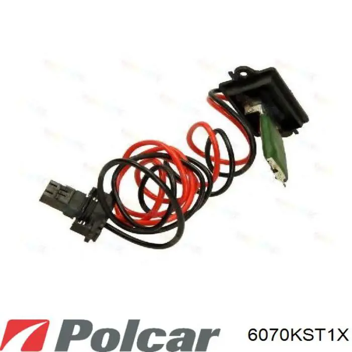 Резистор моторчика вентилятора A/C Polcar 6070KST1X ціна, від 21.54 USD
