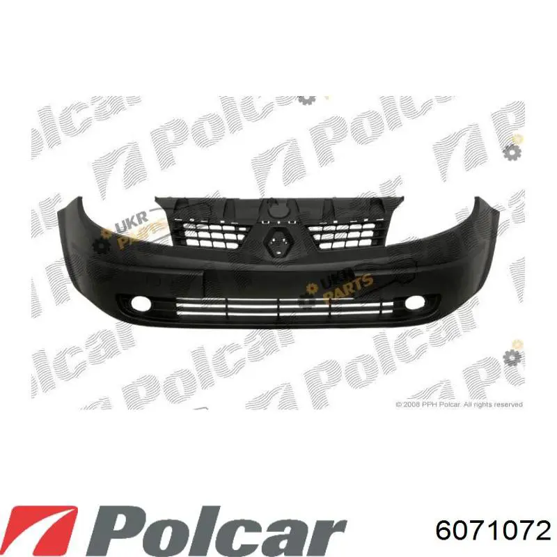  Передній бампер Renault Scenic 2