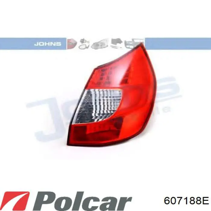 Задні ліхтарі Renault (RVI) 8200127702E ціна, від 44.05 USD