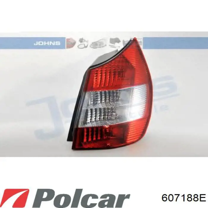 Задні ліхтарі Polcar 607188E ціна, від 48.74 USD
