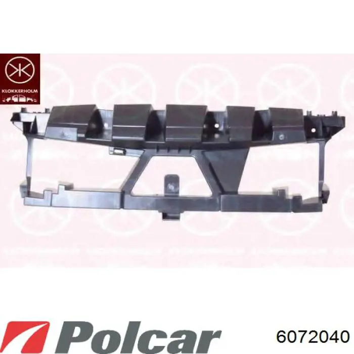 6072040 Polcar супорт радіатора в зборі/монтажна панель кріплення фар