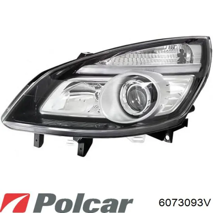 Фара ліва 6073093V Polcar