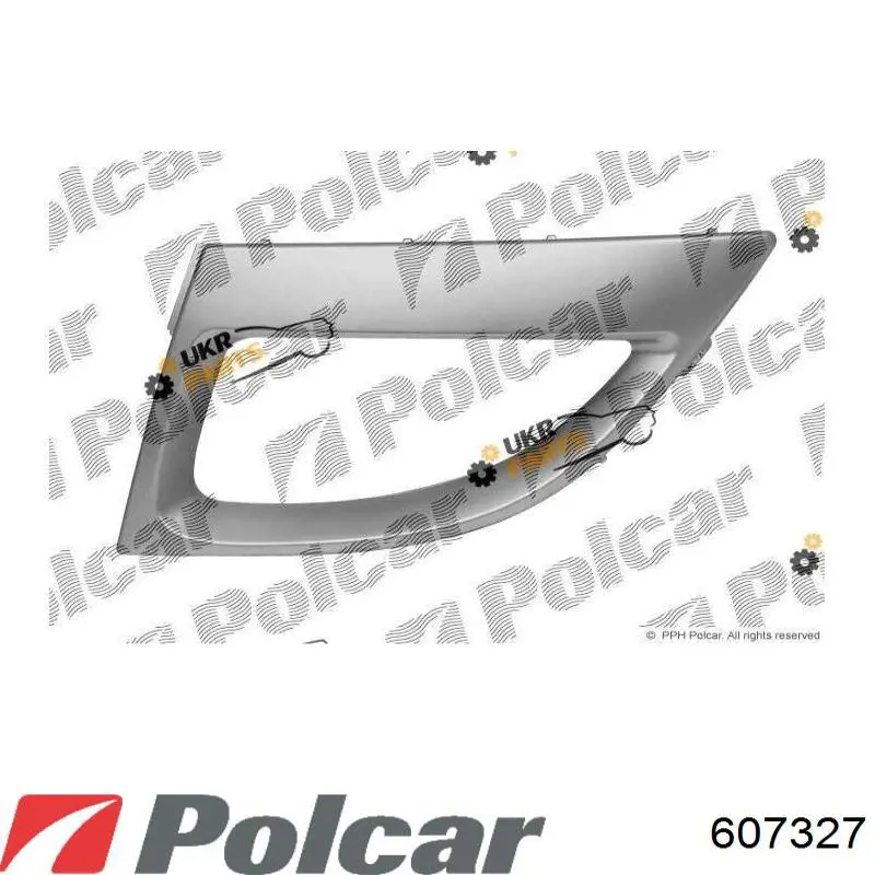 Купити 607327 Polcar Решітка переднього бампера
