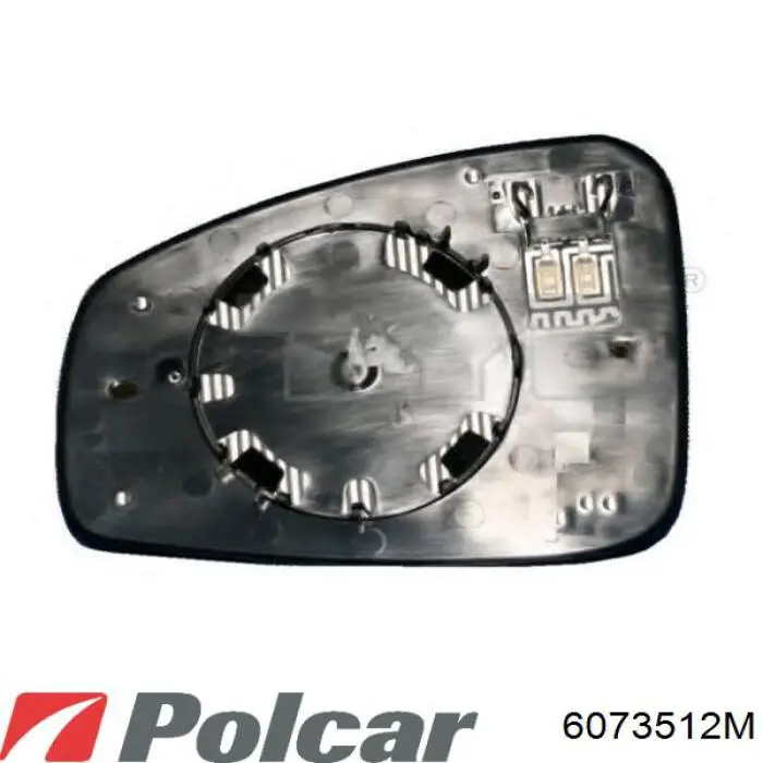 Ліве бічне дзеркало Polcar 6073512M ціна, від 78.99 USD