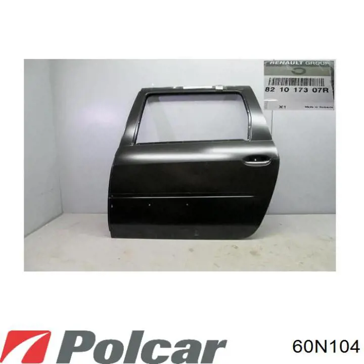 60N104 Polcar супорт радіатора в зборі/монтажна панель кріплення фар