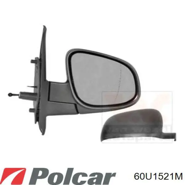60U1521M Polcar накладка дзеркала заднього виду, права