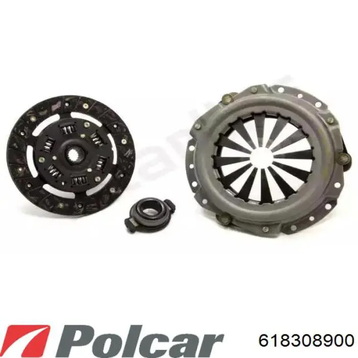 618308900 Polcar комплект зчеплення (3 частини)