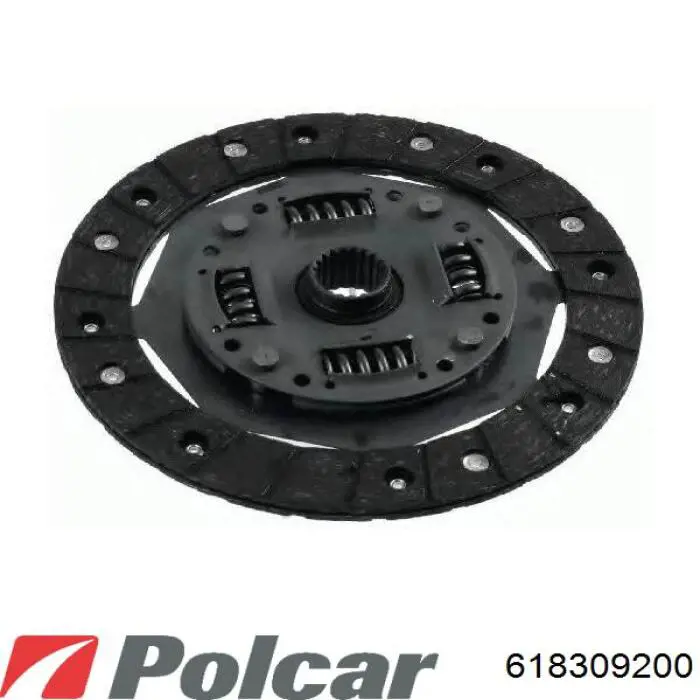 618309200 Polcar комплект зчеплення (3 частини)