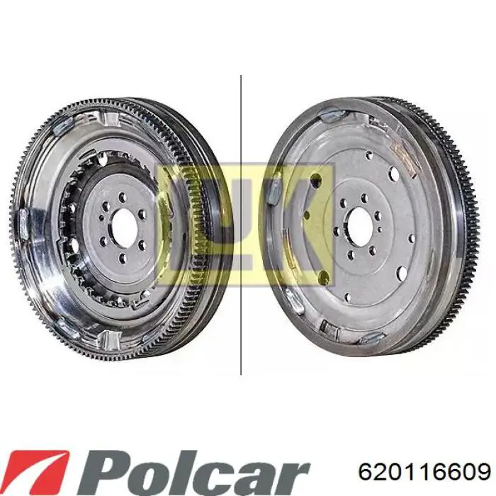 620116609 Polcar комплект зчеплення (3 частини)