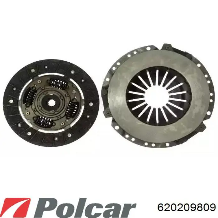 620209809 Polcar комплект зчеплення (3 частини)