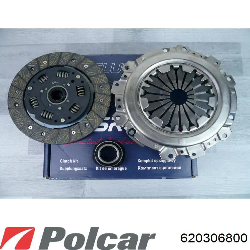 620306800 Polcar комплект зчеплення (3 частини)