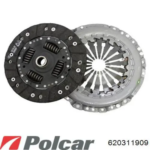 620311909 Polcar комплект зчеплення (3 частини)