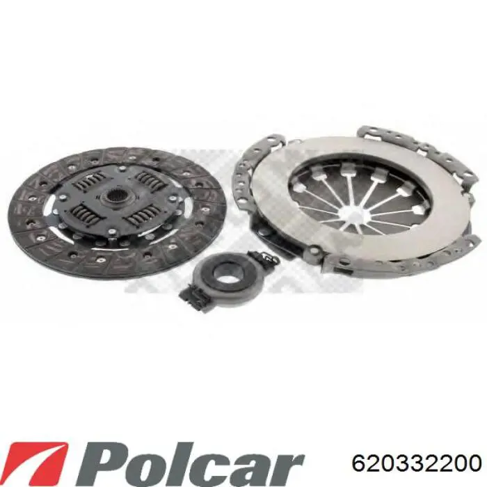 Купити 620332200 Polcar Комплект зчеплення (диск, корзина, підшипник)