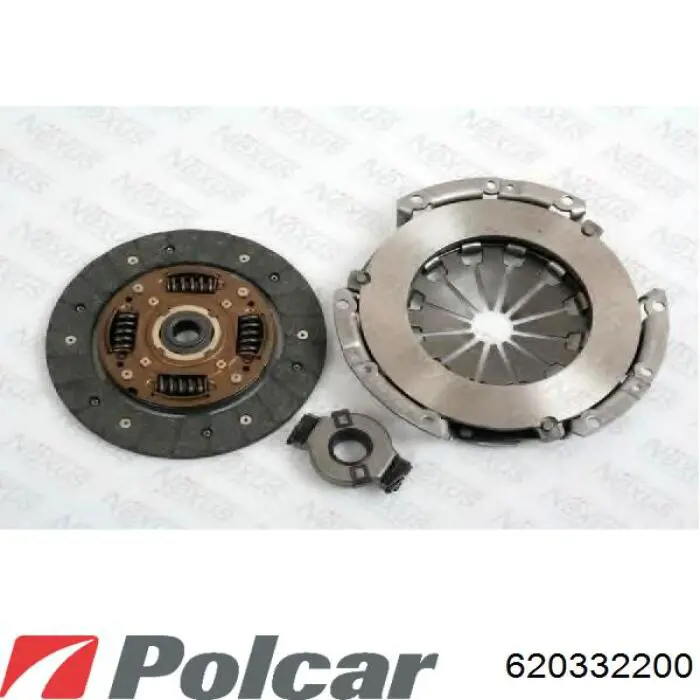 Комплект зчеплення (3 частини) Polcar 620332200 ціна, від 128.56 USD