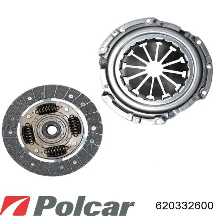 620332600 Polcar комплект зчеплення (3 частини)