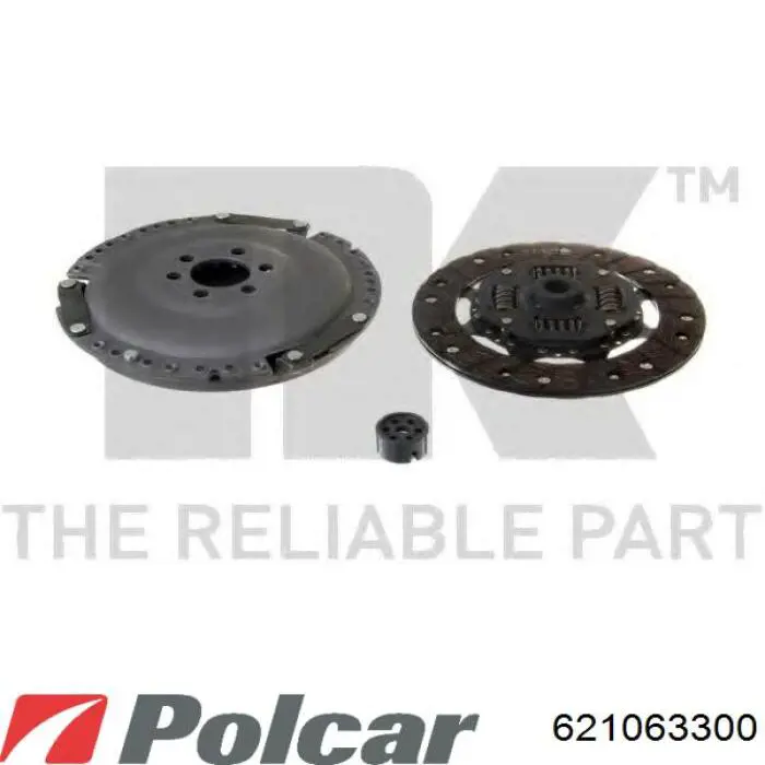 621063300 Polcar Зчеплення в зборі
