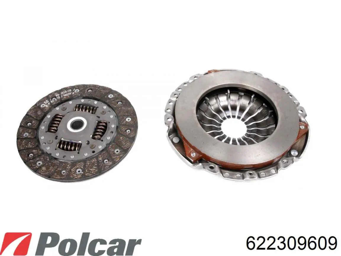 622309609 Polcar Зчеплення в зборі
