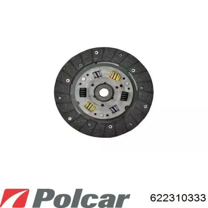 622310333 Polcar комплект зчеплення (3 частини)