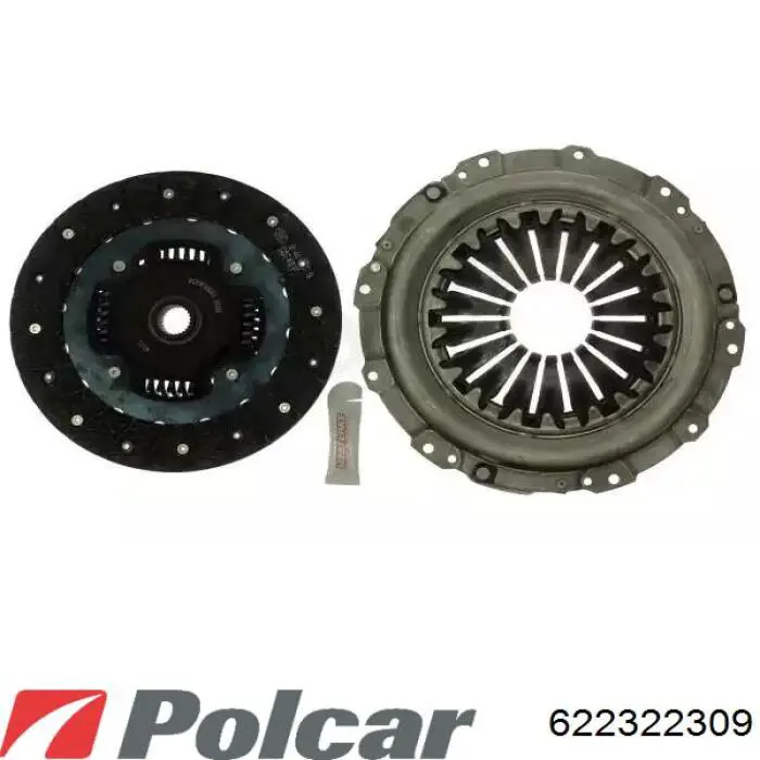 Купити 622322309 Polcar Комплект зчеплення (диск, корзина, підшипник)