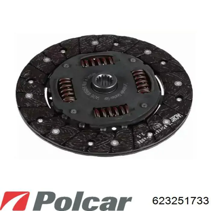 623251709 Polcar комплект зчеплення (3 частини)