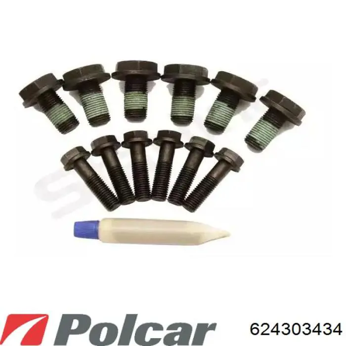 624303434 Polcar комплект зчеплення (3 частини)