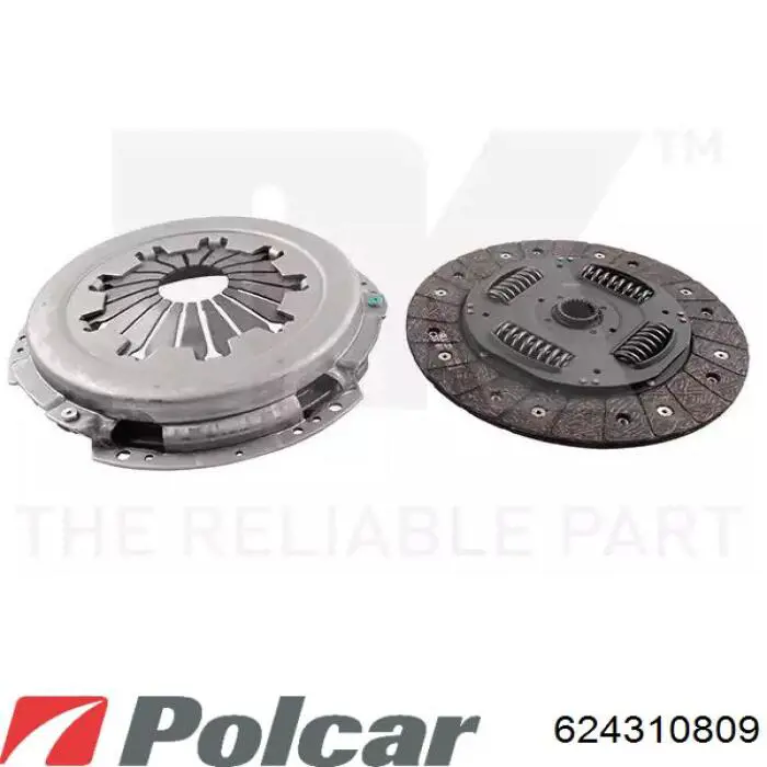 624310809 Polcar Зчеплення в зборі