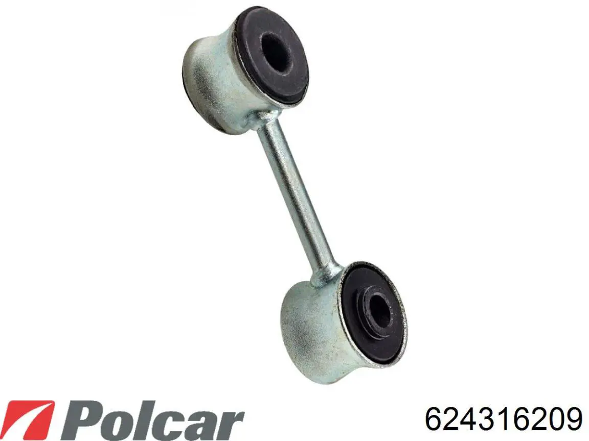 624316209 Polcar комплект зчеплення (3 частини)
