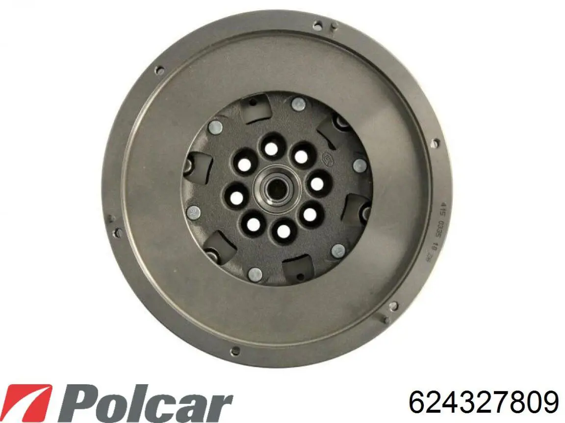 624327809 Polcar комплект зчеплення (3 частини)