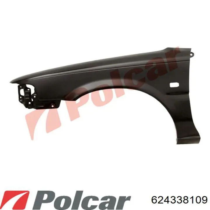 624338109 Polcar комплект зчеплення (3 частини)