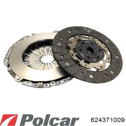 624371009 Polcar комплект зчеплення (3 частини)