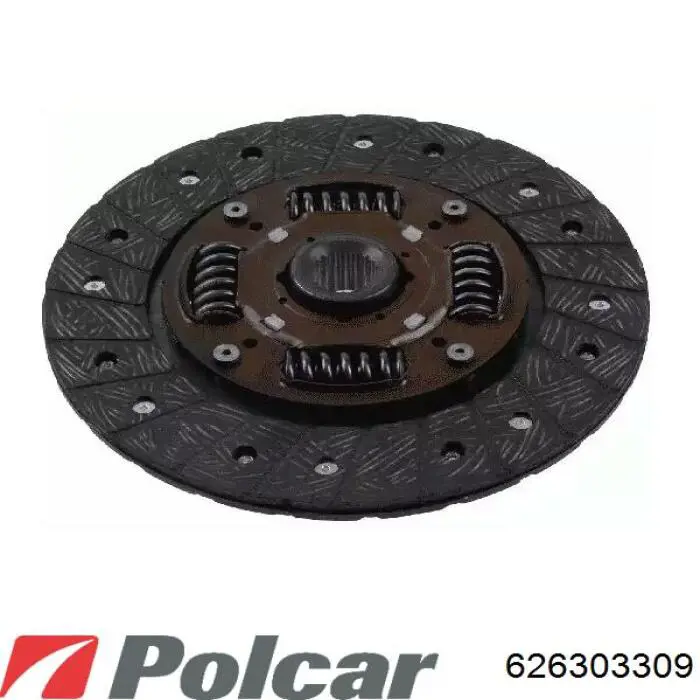626303309 Polcar комплект зчеплення (3 частини)