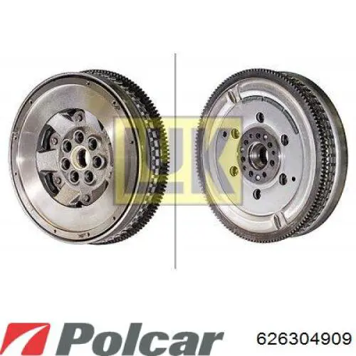 626304909 Polcar Зчеплення в зборі