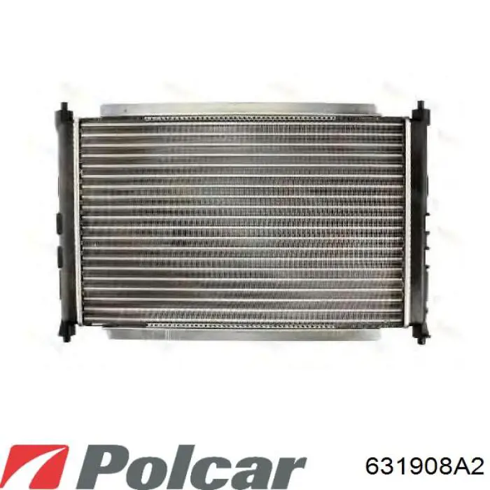 Купити 631908A2 Polcar Радіатор двигуна