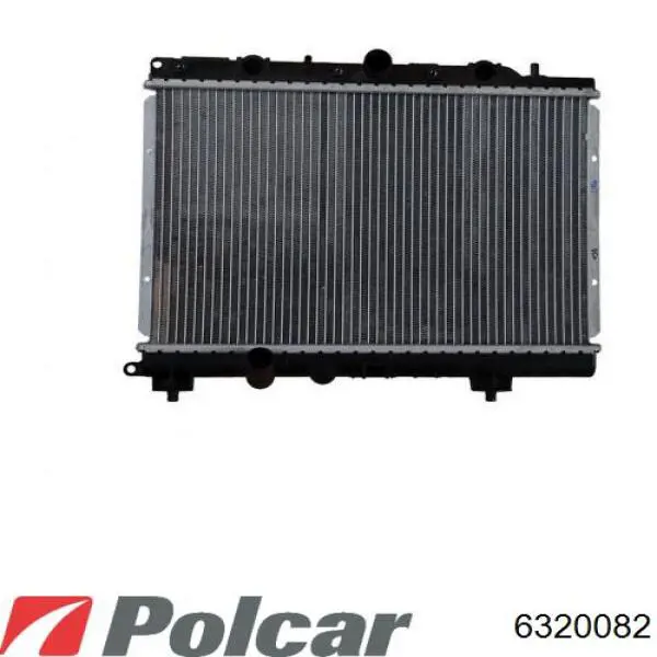 6320082 Polcar Радіатор охолодження двигуна