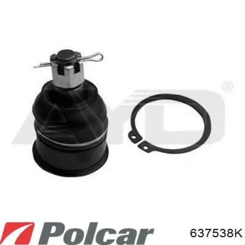 Важіль передньої підвіски нижній, правий Polcar 637538K ціна, від 94.37 USD