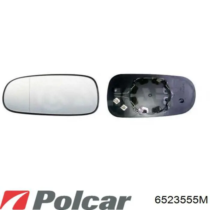 6523555M Polcar Дзеркальний елемент правий