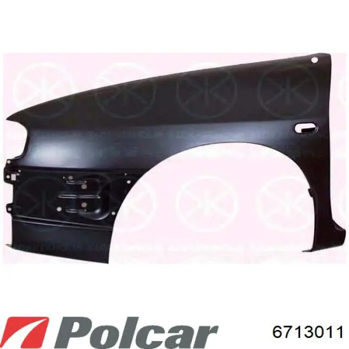 Ліве переднє крило VAG 6K0821105A ціна, від 162.78 USD